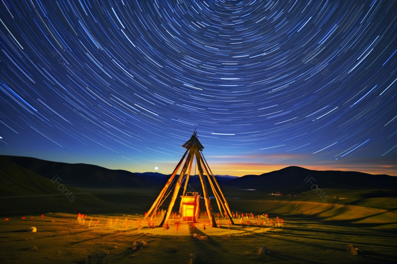 青海湖美丽夜景星空梦幻摄影图,高清,摄影图,摄影图片,图片大全,摄影图免费下载